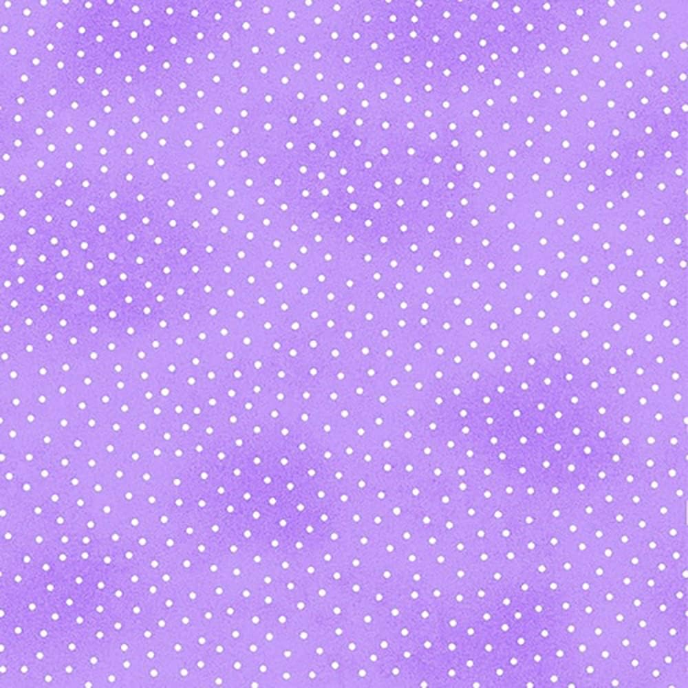 Comfy Flannel Micro Dot Purple, Fabric by The Yard