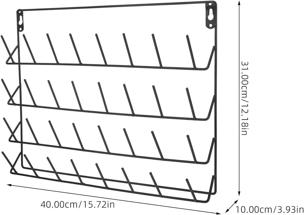 32 Frame Serger Room Thread Organizer Wall- Mounted Thread Holder Cone
