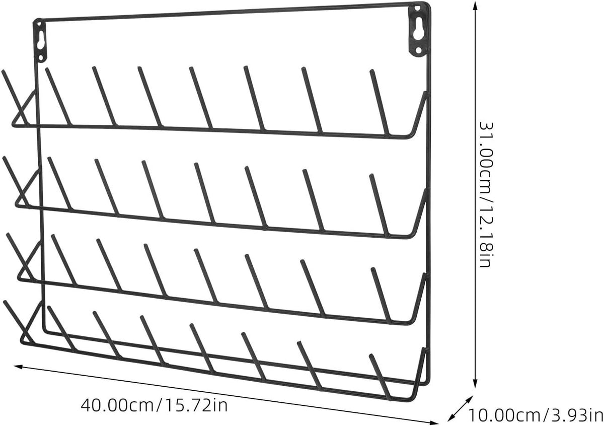 32 Frame Serger Room Thread Organizer Wall- Mounted Thread Holder Cone