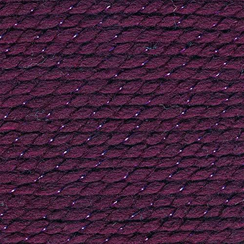 (1 Skein) Lion Brand Yarn Wool-Ease Thick & Quick Bulky Yarn, Galaxy