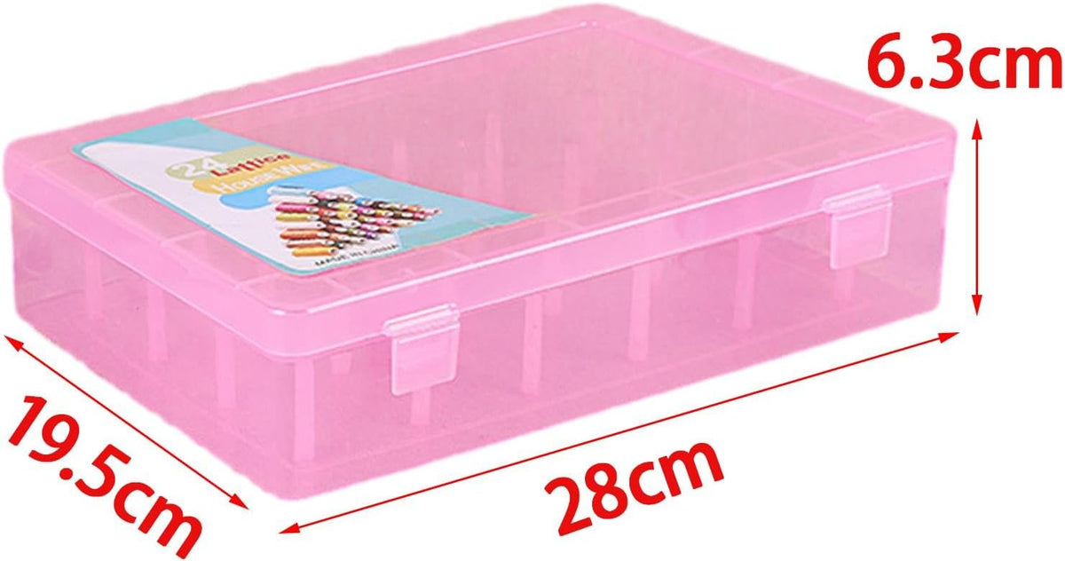Sewing Thread Storage Box Sewing Reel Case for Spools Household