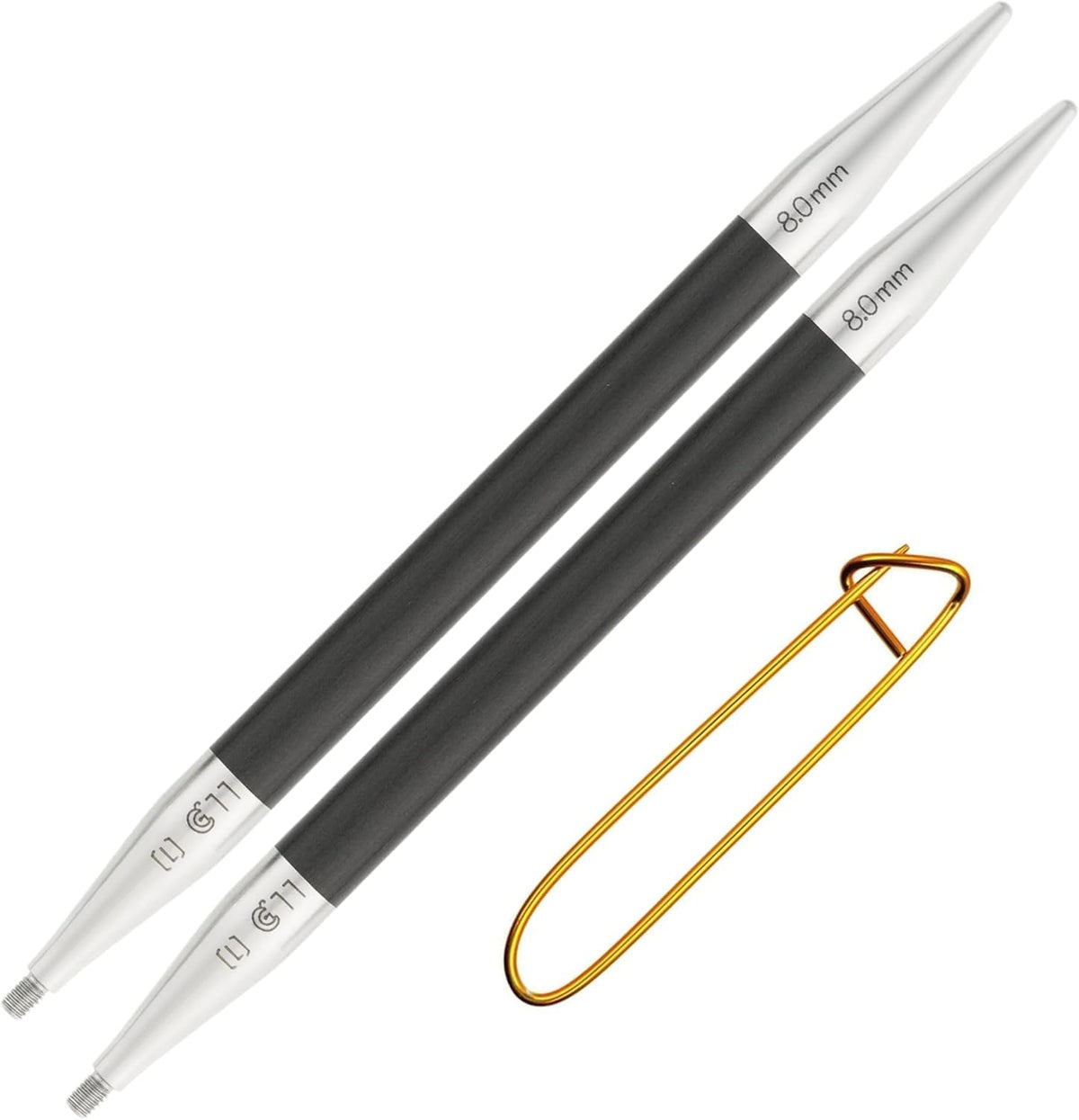ChiaoGoo Forte 4-Inch, US 11 (8 mm) [L] IntChg. Circular Needle Tips