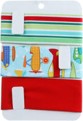 DeNiece's Designs Shorty Fabric Organizer, White