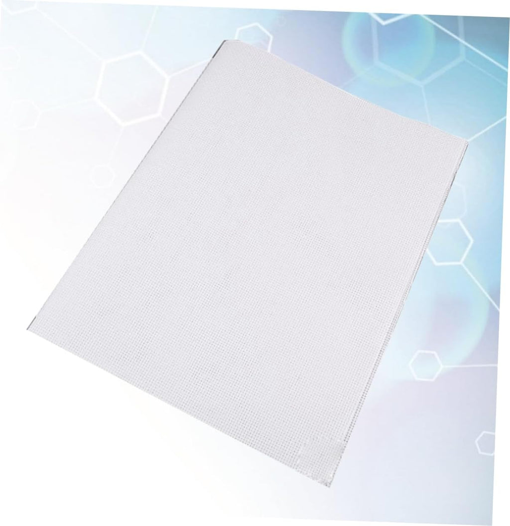 DIY Cross-Stitch Cloth for Women, Handmade Embroidery Fabric White