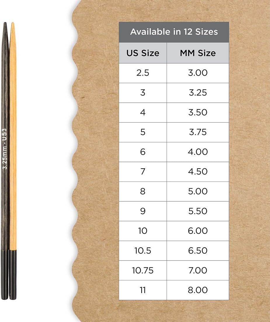 Knitter’s Pride Day & Nite Interchangeable Needle 5”(13cm) - US