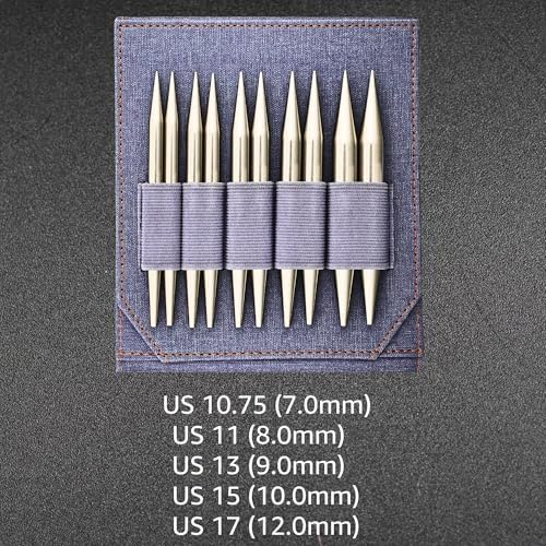Lykke Flight Lace 5-Inch Interchangeable Circular Knitting Needle Set