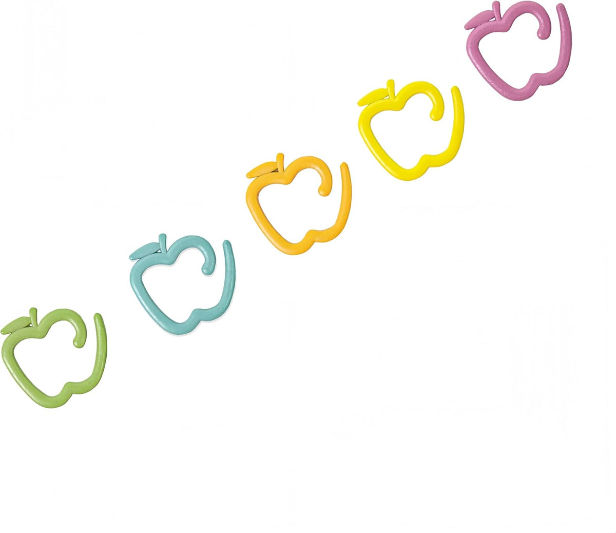 Wonafa 24 Pcs Stitch Markers for Crocheting,Colorful Crochet Stitch
