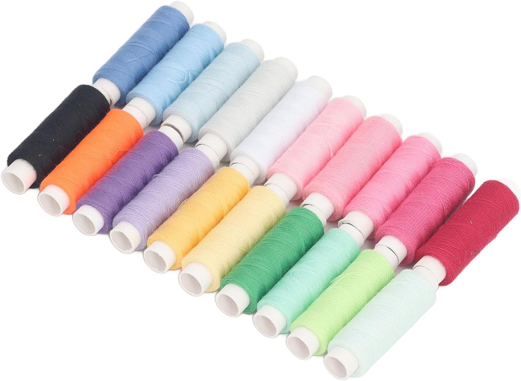 Zopsc 20 Colors Polyester Sewing Thread Kit 328ft Spools (20 Colors