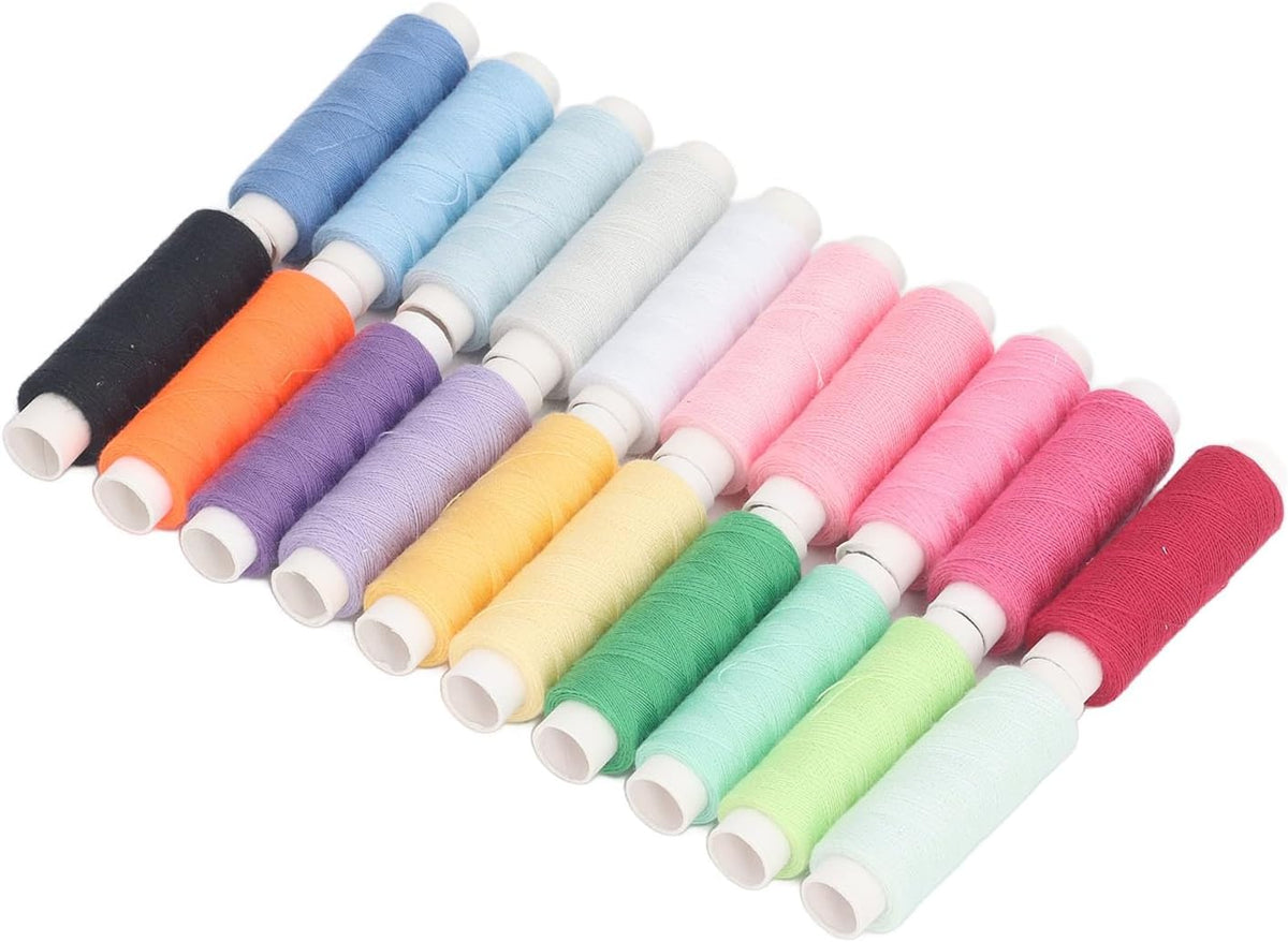 Zopsc 20 Colors Polyester Sewing Thread Kit 328ft Spools (20 Colors