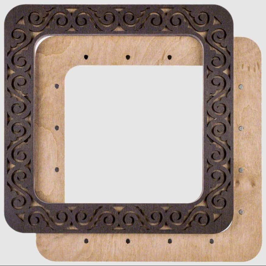 Magnetic Embroidery Hoop 5.5" x 5.5" (14x14 cm) – Square Needlework
