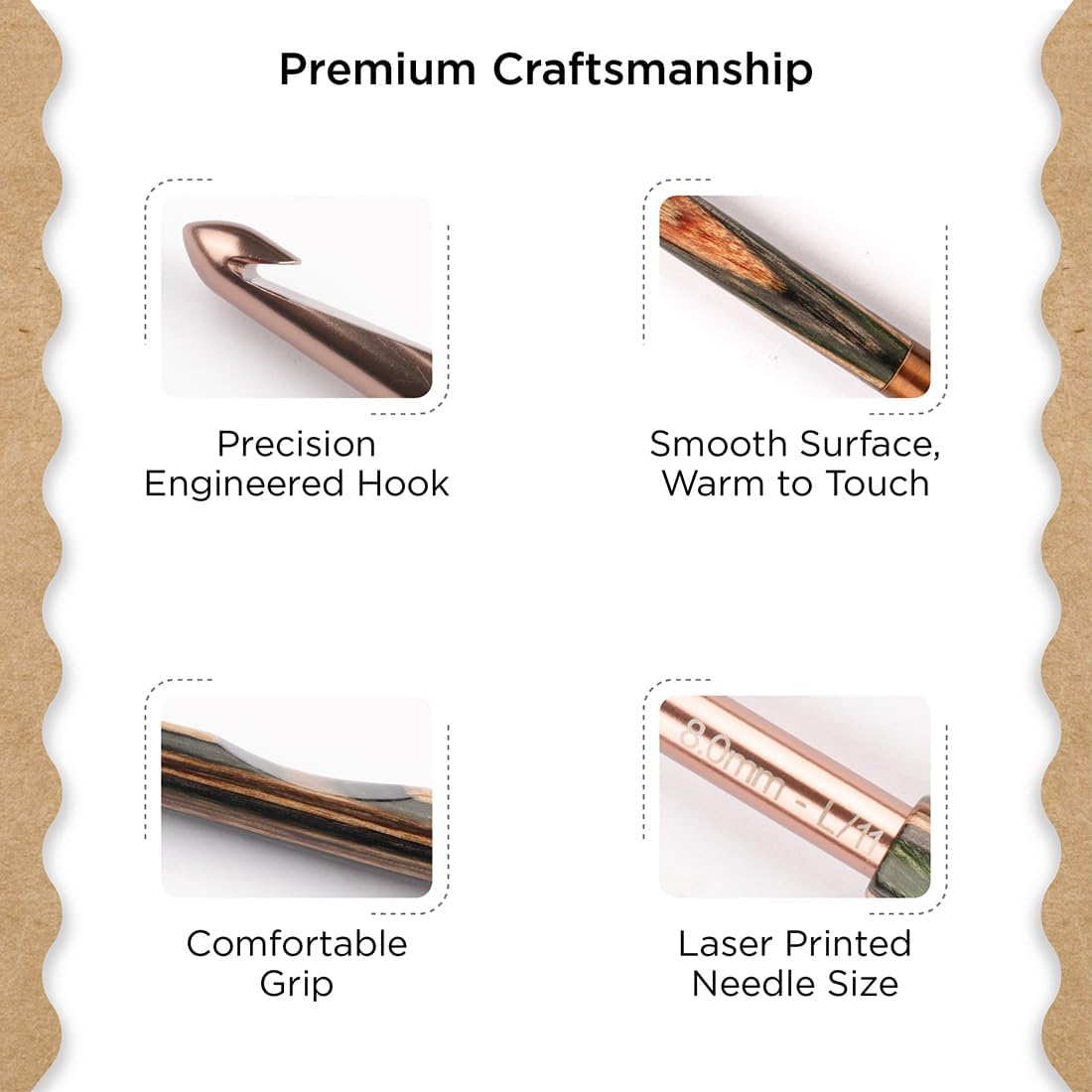 Knitter’s Pride Terra Single-ended Crochet Hook 3mm