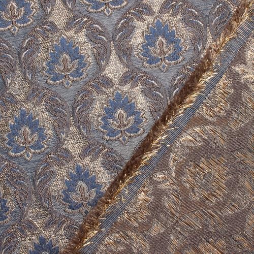 Medallion Extra Wide Metallic 110" Heavyweight Upholstery Jacquard