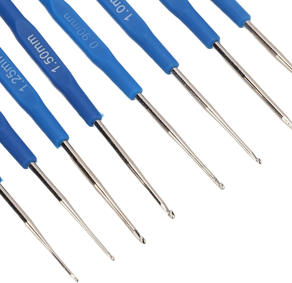 8 Pieces of Crochet Hooks DIY Yarn Weave Tools, Small Sizes 0.6mm to