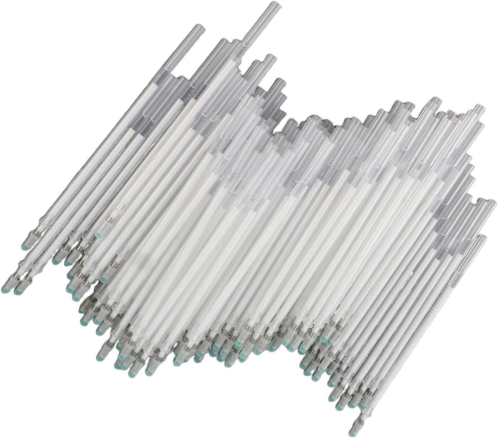 100Pcs Fabric Marking Refills, White, High Temperature Disappearing