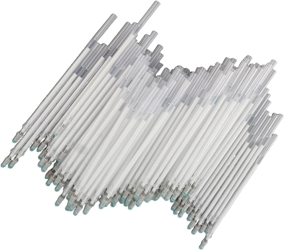 100Pcs Fabric Marking Refills, White, High Temperature Disappearing