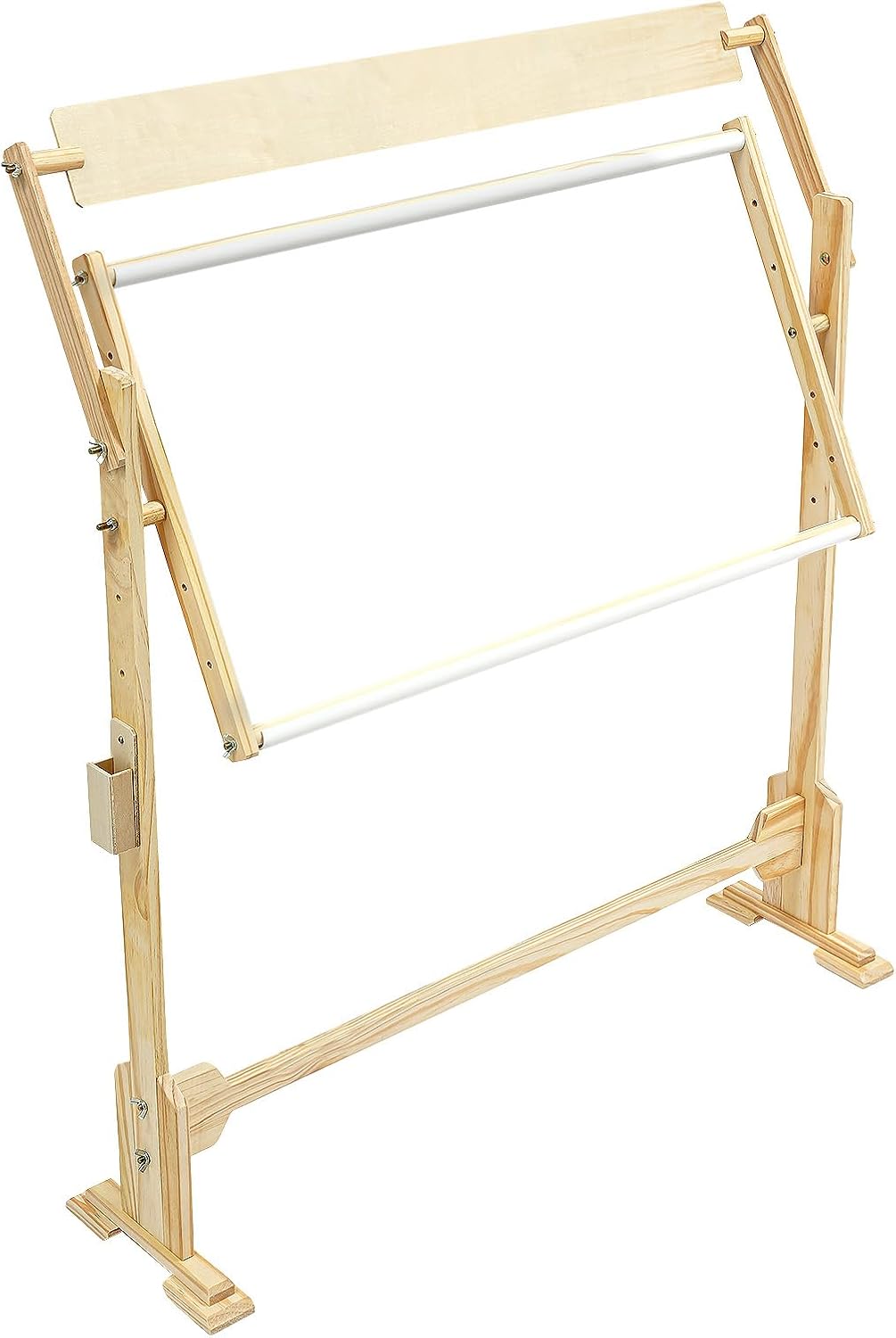 Floor Embroidery Stand, Large Scroll Frame for Cross Stitch Sewing