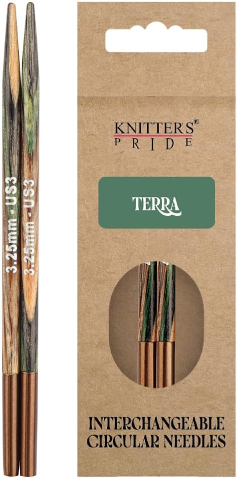 Knitter’s Pride Terra Interchangeable Needle 5”(13cm) - US 3(3.25mm)