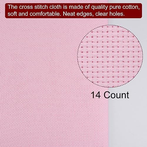 HARFINGTON 14 Count Cross Stitch Cloth 20 by 28 Inch Cross Stitch
