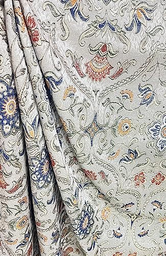 Moroccan Ornate Design Luxurious Classic Jacquard Fabric for