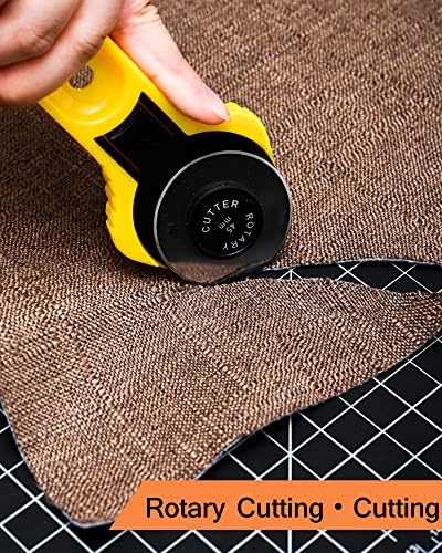 Density-upgraded 18"x12" Self Healing Cutting Mat, Idemeet Rotary