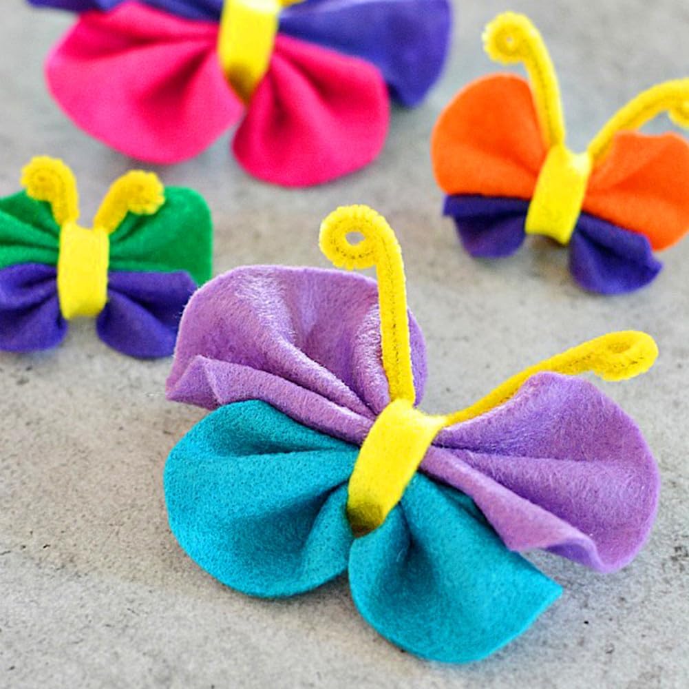 40pcs Felt Fabric Sheet, BetterJonny 40 Colors Soft Felt Fabric Sheet