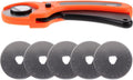 Rotary Cutter for Fabric, 45mm Rolling round Cutter Set