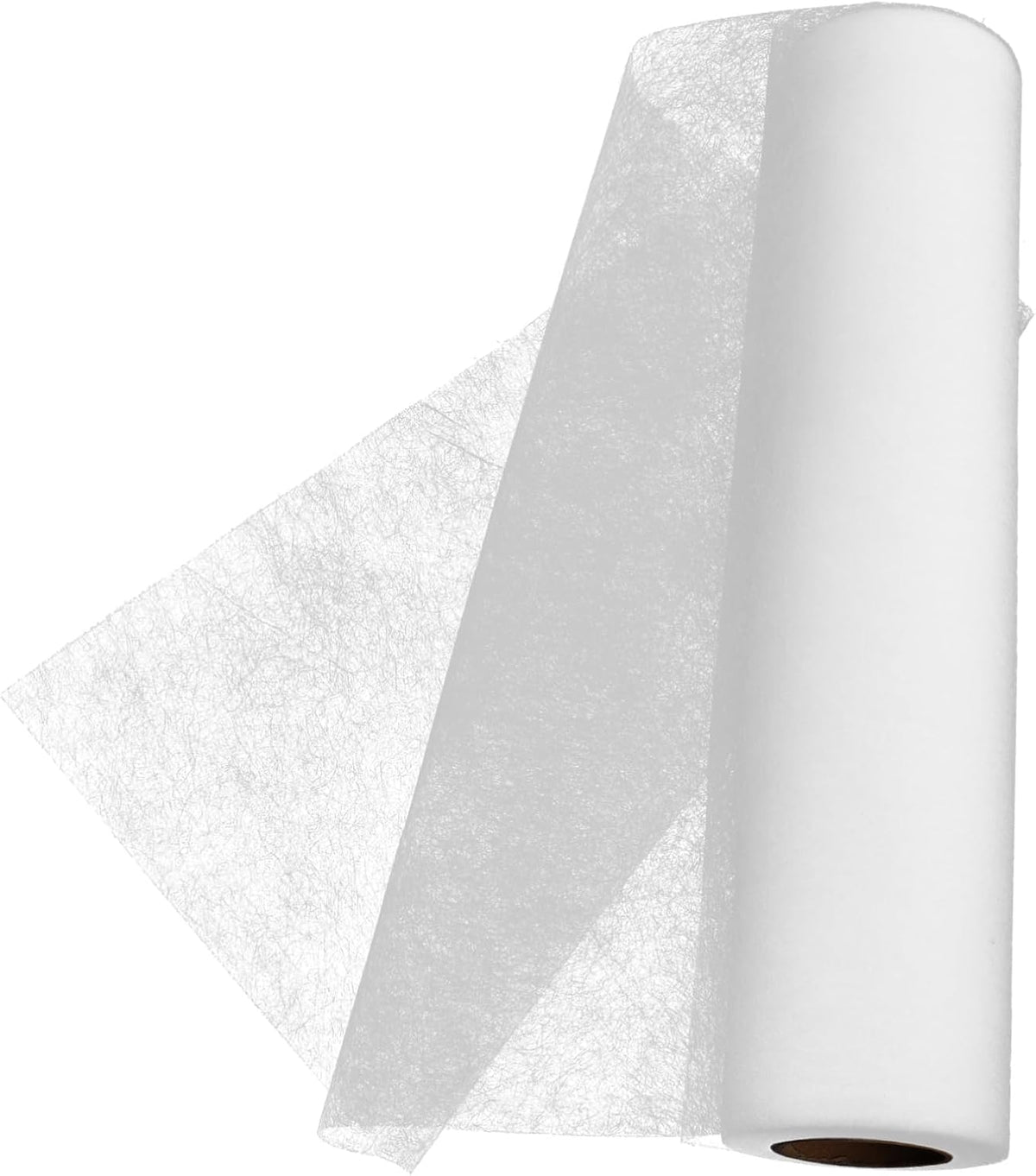 Double Sided Fusible Interfacing Roll for DIY Sewing 66ft White