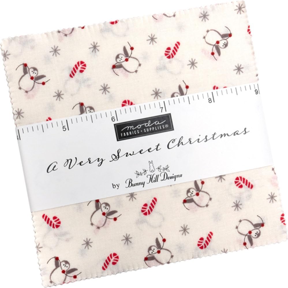 A Very Sweet Christmas Charm Pack by Bunny Hill Designs; 42-5" Precut