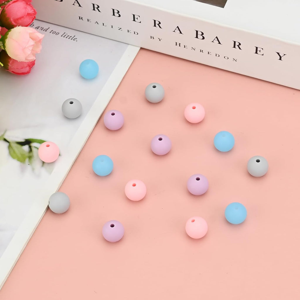 16 Pcs Knitting Needle Stoppers Point Protectors, 12mm Silicone Cute