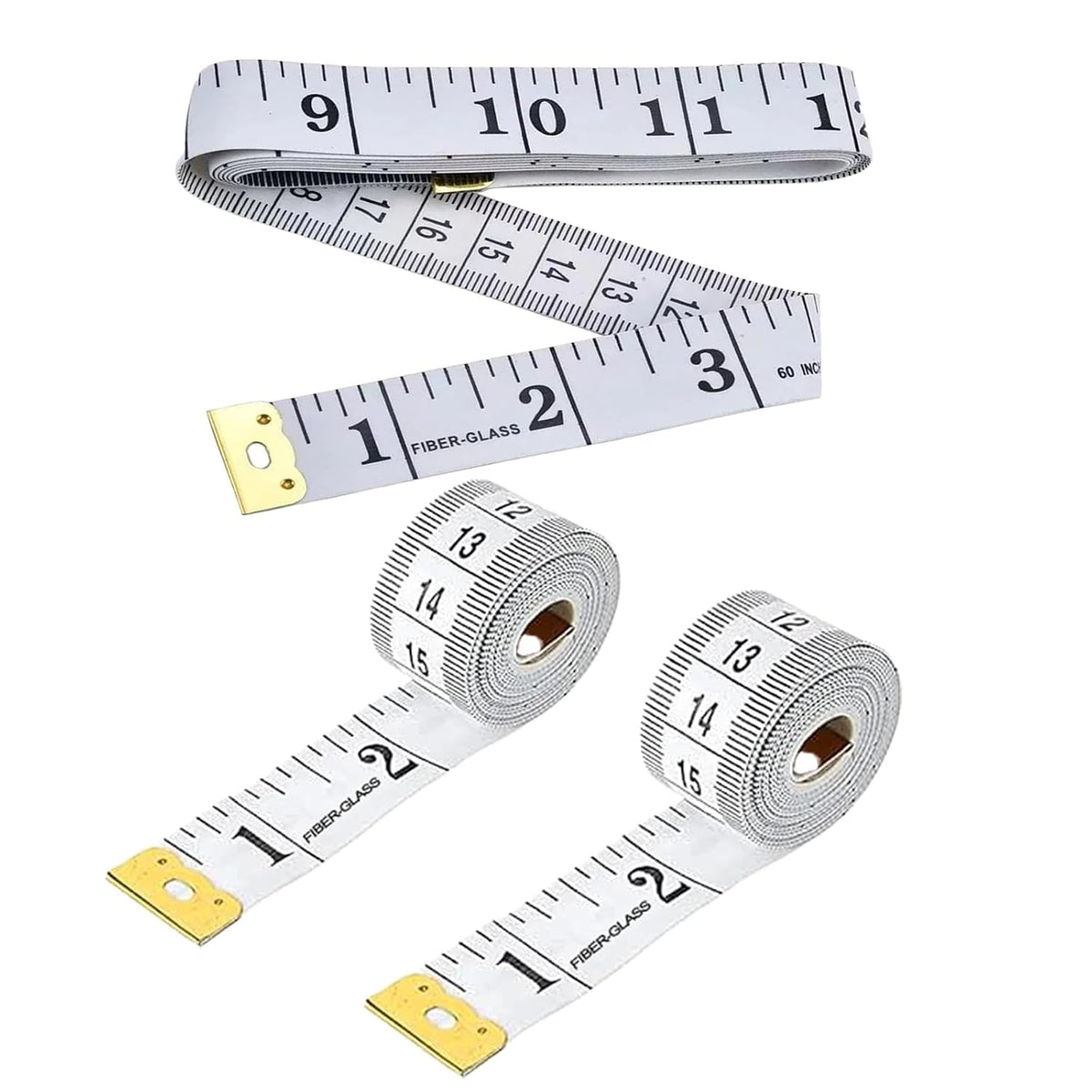 Tape Measures 3Pack, Soft Measuring Tape Double Scale 150cm/60inch