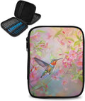 Hummingbird Crochet Hook Case Portable Knitting Needle Case with Web