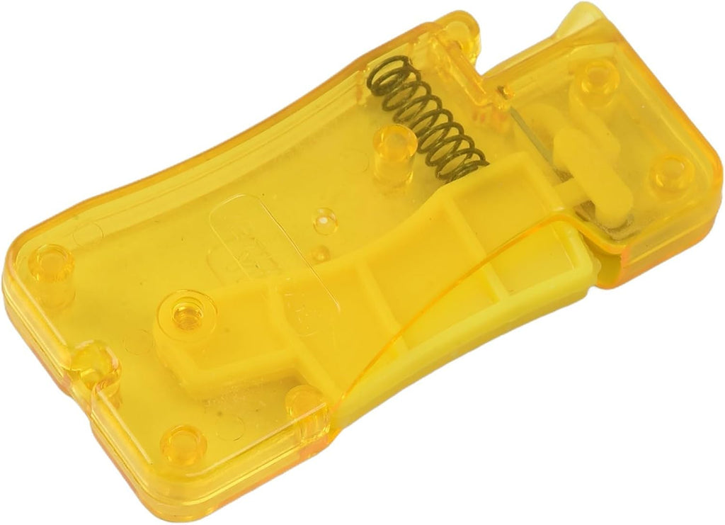 Yellow Spring Needle Threader 3.5cm Automatic Tool