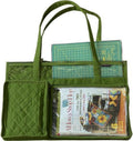 Yazzii Quilt Mat Carrier (12x18)- Portable Tote Bag for Cutting Mats