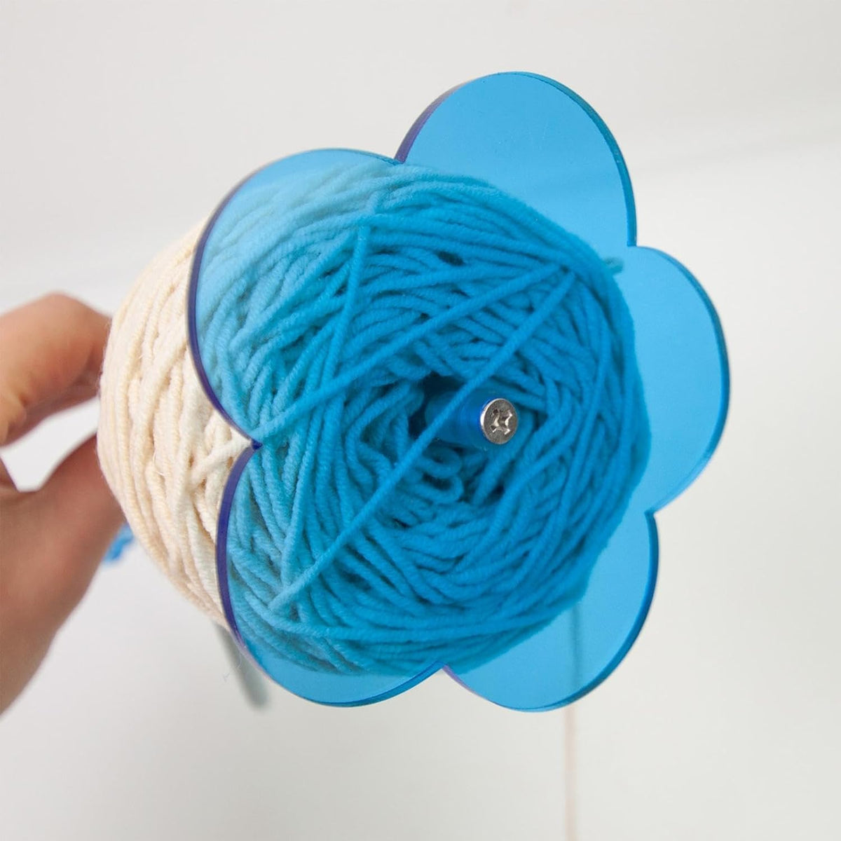 Portable Yarn Holder for Crocheting Crochet Spinner Minder Stand
