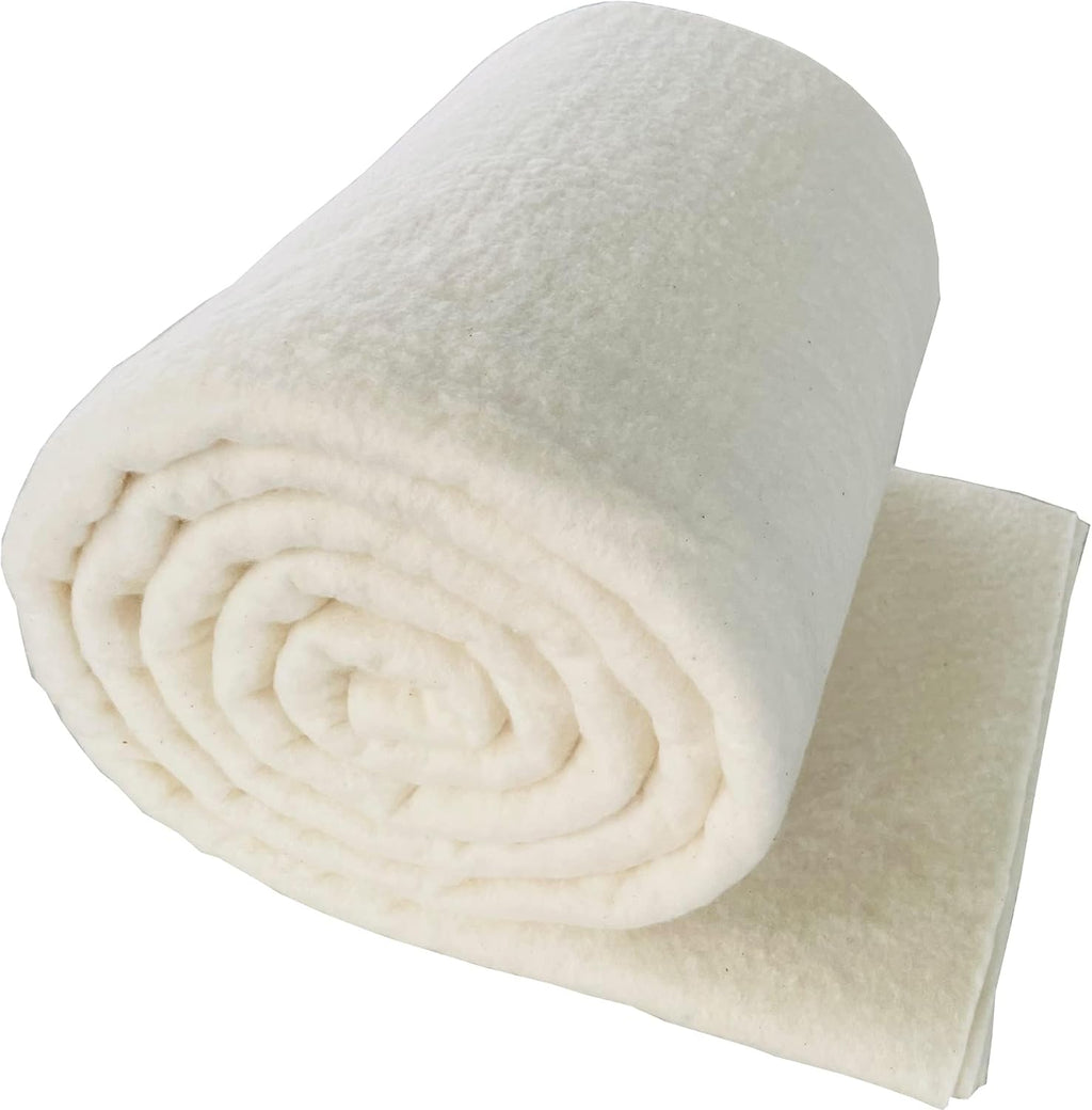HANPATQUI 1PCS 45 x 60 inch Natural Cotton Quilting Batting Crib Size