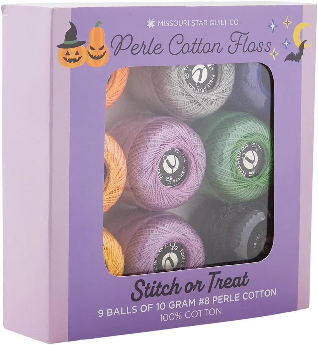 Missouri Star Stitch-or-Treat Perle Cotton Floss Pack – 9 Vibrant #8