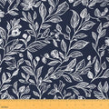 Feelyou Flowers Upholstery Fabric By The Yard, Vintage Flowers Pattern