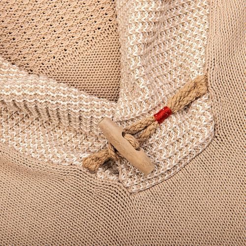 MECCANIXITY 24Pcs Wooden Toggle Button 40mm/1.6" 2 Hole Red Coffee