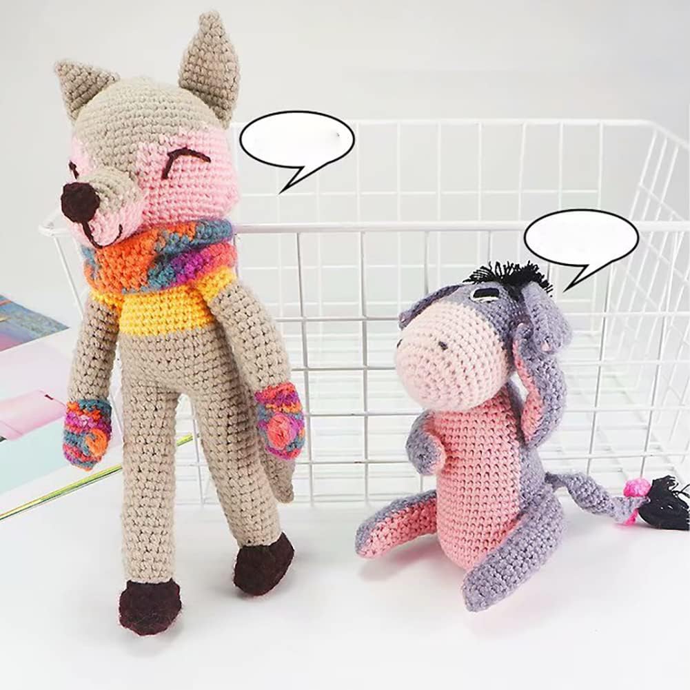 2PCS Mini Acrylic Yarn Skeins | 50G Soft Yarn Crochet Knitting for