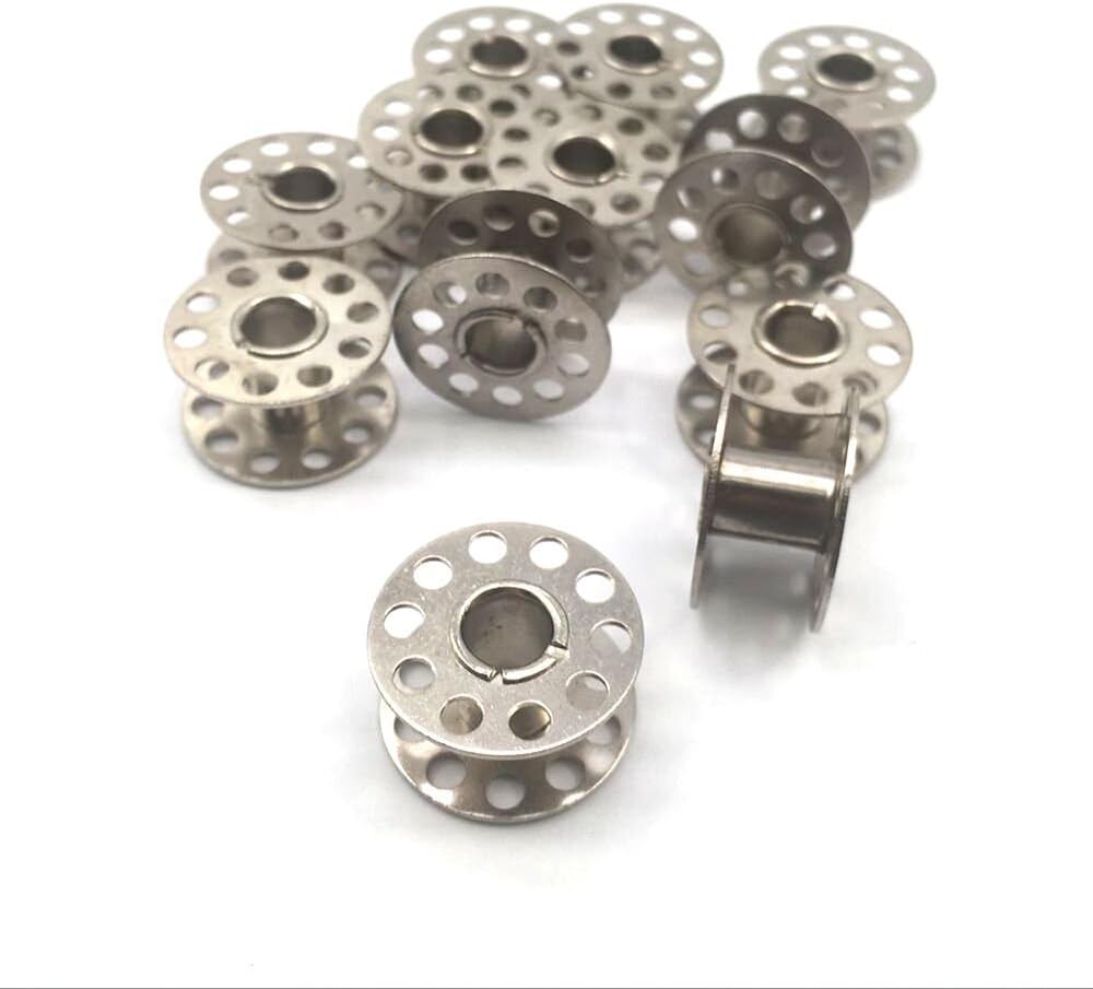 Class 15 Metal Bobbins for Sewing Machine Brother Singer Juki Janome