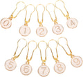 Winter Season 10pcs Zinc Alloy Knit Stitch Markers Handmade