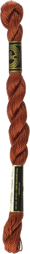 DMC 115 5-919 Pearl Cotton Thread, Red Copper, Size 5