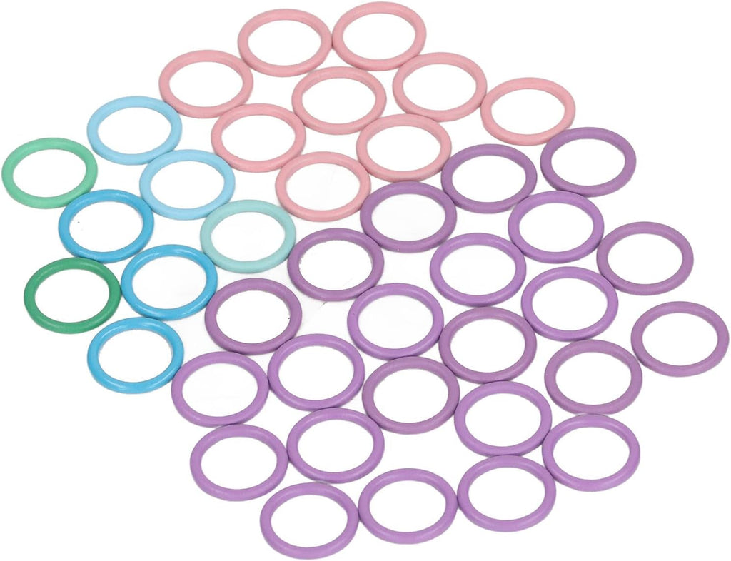 40pcs Round Locking Stitch Markers for Knitting Crochet