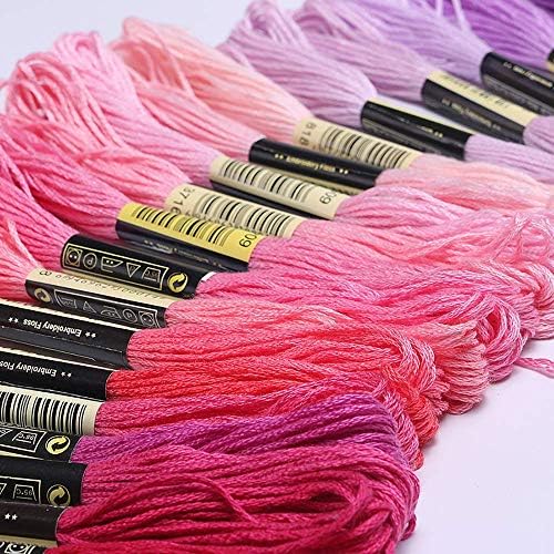 LOVIMAG Embroidery Thread 140pcs Friendship Bracelet String Floss Kit