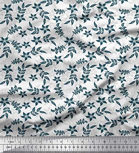 Soimoi Cotton Canvas | 56" Wide, Sold by The Yard | Artistic Pattern