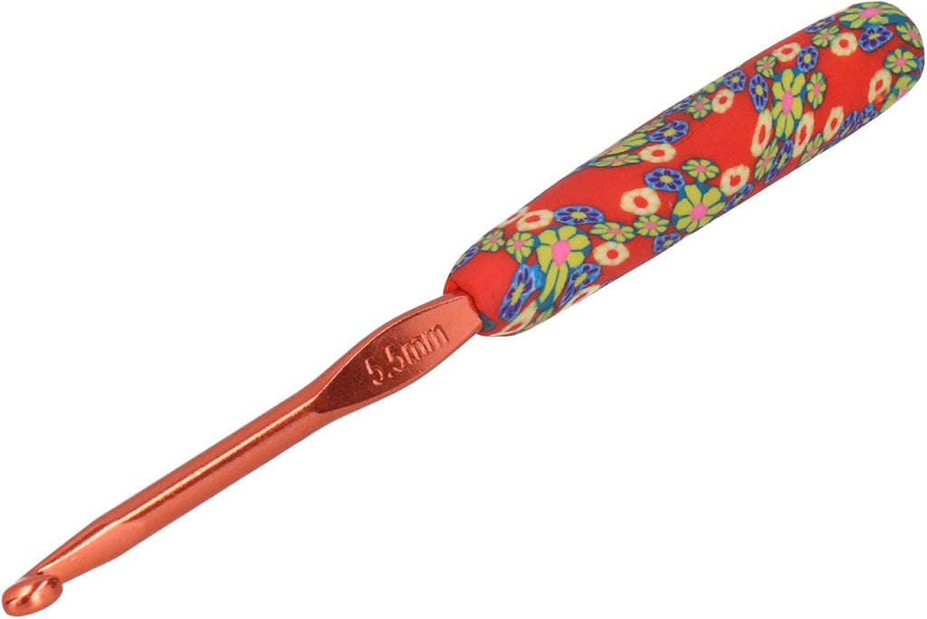 Yosoo Health Gear Crochet Hook Set 9 Sizes 2.0-6.0mm Ergonomic
