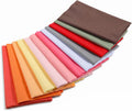 12 Pcs 18 x 22 inch Solid Colors Cotton Fabric Bundles, Solid Precut