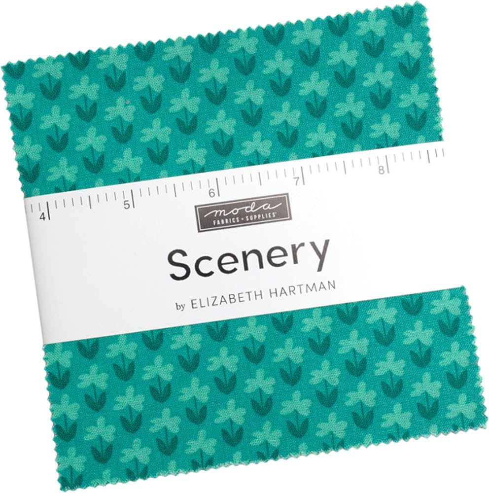 Scenery Charm Pack by Elizabeth Hartman 5" Precut Fabric Squares
