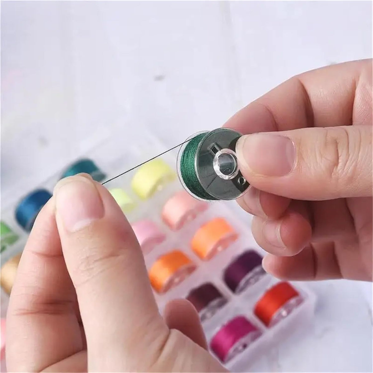 Bobbin 40/120/200pcs Plastic Bobbins Empty Spool Bobbins for Household