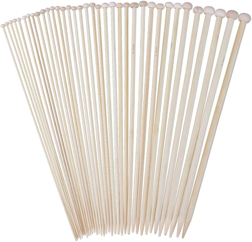 36 Piece Single Pointed Knitting Needles Set for DIY